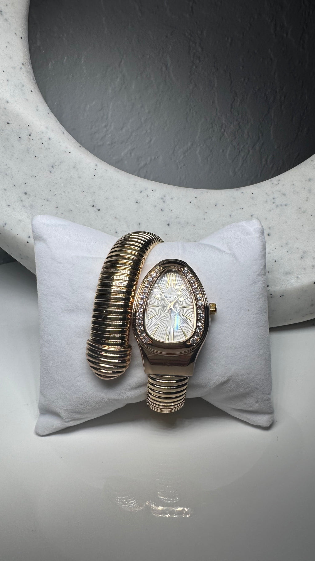 Snake Gold Watch