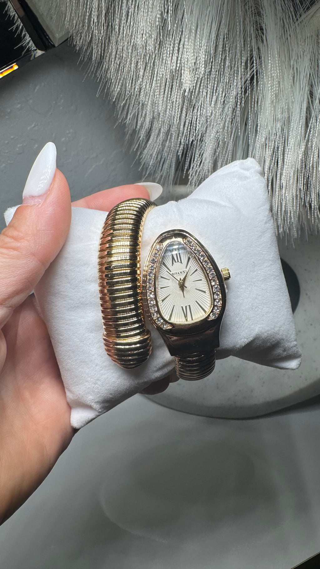 Snake Gold Watch
